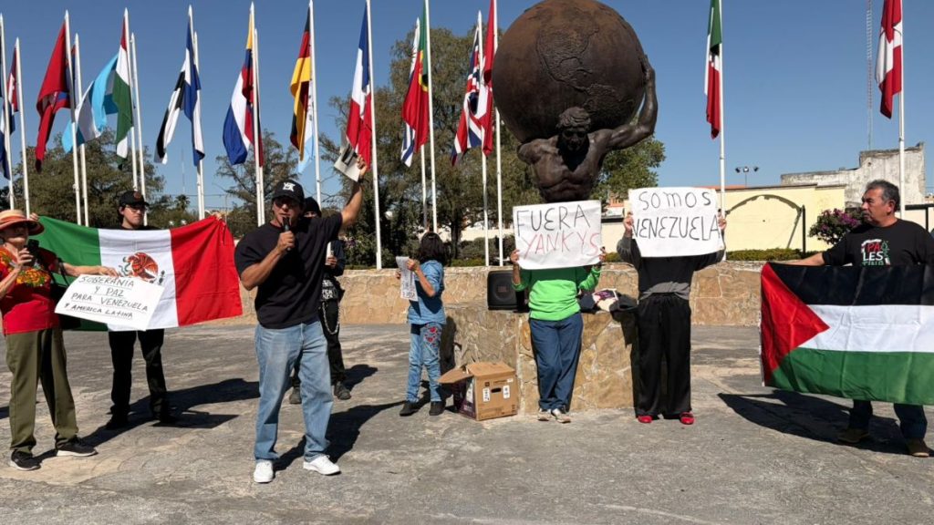 apoyan-regios-Venezuela-Sheinbaum-protesta-pacífica
