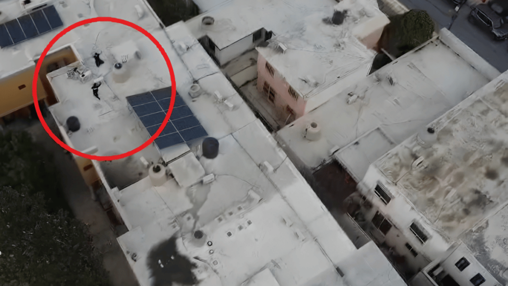 Foto tomada desde el dron del C4 Monterrey demuestra porque es efectivo para la seguridad regia.